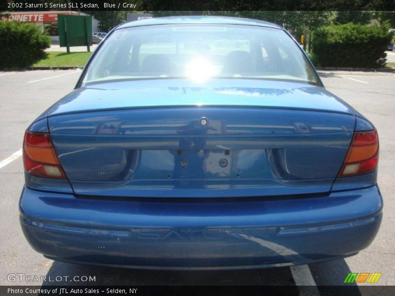 Blue / Gray 2002 Saturn S Series SL1 Sedan