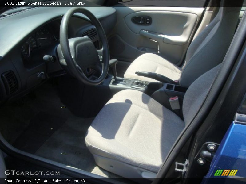 Blue / Gray 2002 Saturn S Series SL1 Sedan