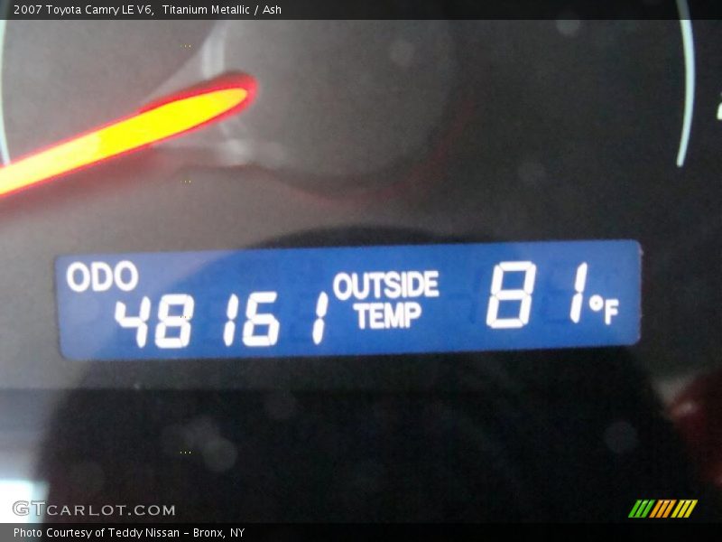 Titanium Metallic / Ash 2007 Toyota Camry LE V6