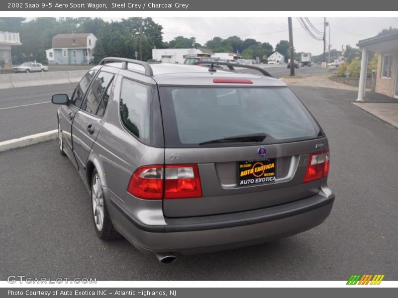 Steel Grey / Charcoal Grey 2002 Saab 9-5 Aero Sport Wagon