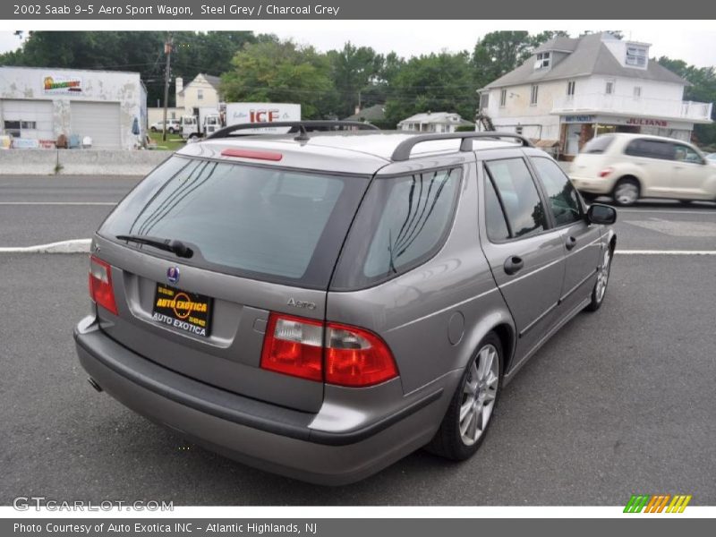 Steel Grey / Charcoal Grey 2002 Saab 9-5 Aero Sport Wagon