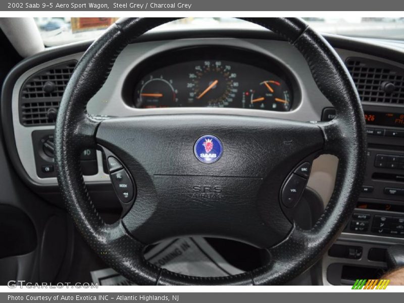 Steel Grey / Charcoal Grey 2002 Saab 9-5 Aero Sport Wagon