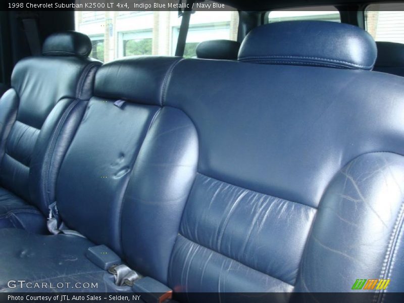 Indigo Blue Metallic / Navy Blue 1998 Chevrolet Suburban K2500 LT 4x4