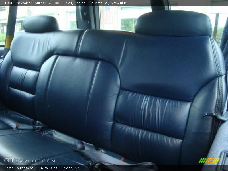 Indigo Blue Metallic / Navy Blue 1998 Chevrolet Suburban K2500 LT 4x4