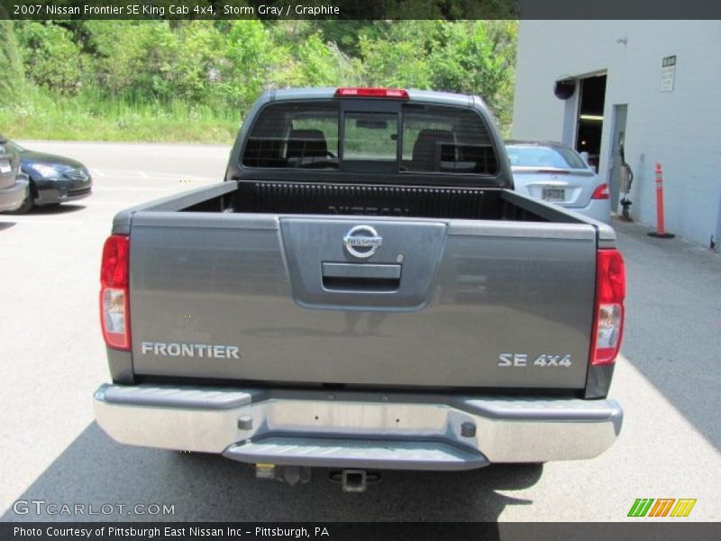Storm Gray / Graphite 2007 Nissan Frontier SE King Cab 4x4