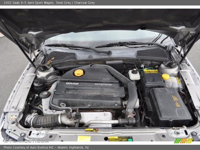 Steel Grey / Charcoal Grey 2002 Saab 9-5 Aero Sport Wagon