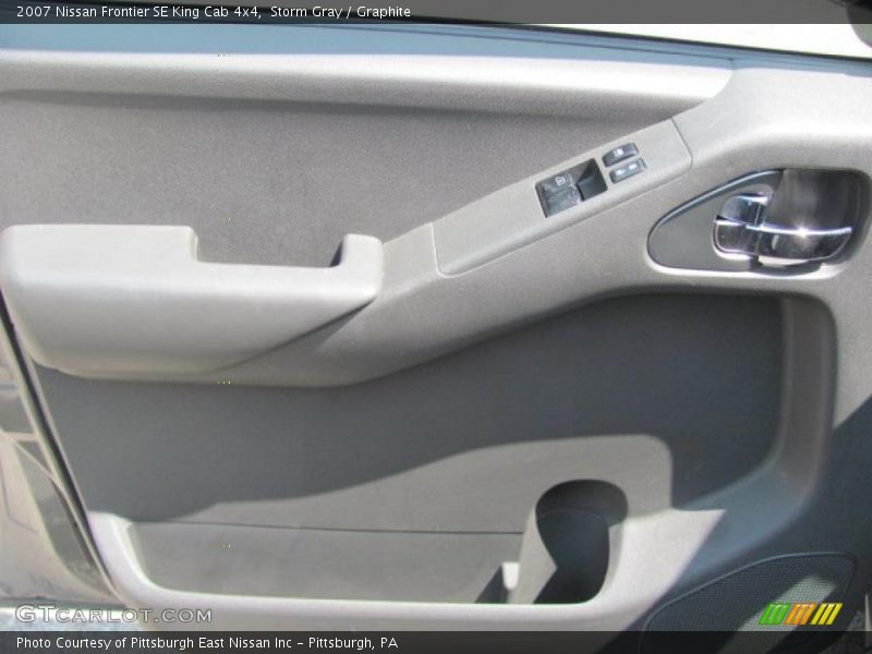 Storm Gray / Graphite 2007 Nissan Frontier SE King Cab 4x4