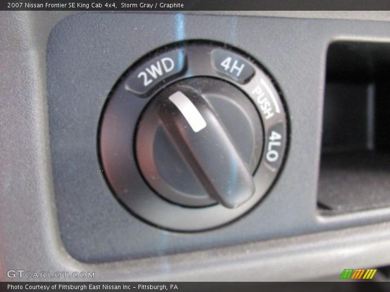 Storm Gray / Graphite 2007 Nissan Frontier SE King Cab 4x4