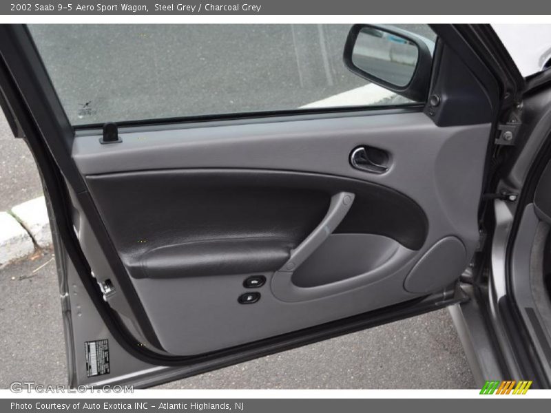 Steel Grey / Charcoal Grey 2002 Saab 9-5 Aero Sport Wagon