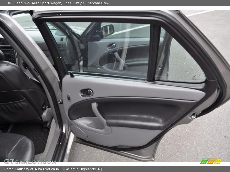 Steel Grey / Charcoal Grey 2002 Saab 9-5 Aero Sport Wagon