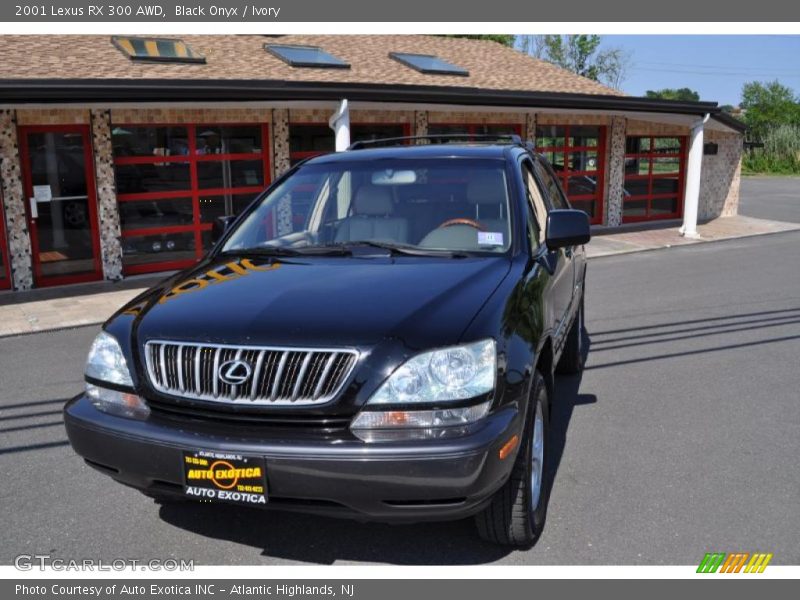 Black Onyx / Ivory 2001 Lexus RX 300 AWD