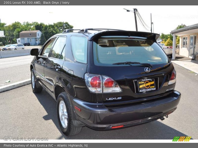 Black Onyx / Ivory 2001 Lexus RX 300 AWD