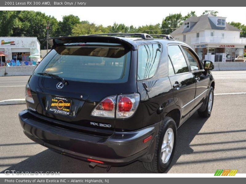 Black Onyx / Ivory 2001 Lexus RX 300 AWD