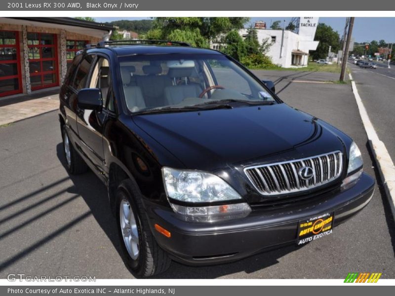 Black Onyx / Ivory 2001 Lexus RX 300 AWD