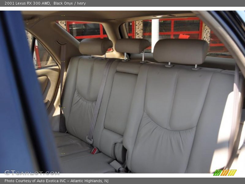 Black Onyx / Ivory 2001 Lexus RX 300 AWD