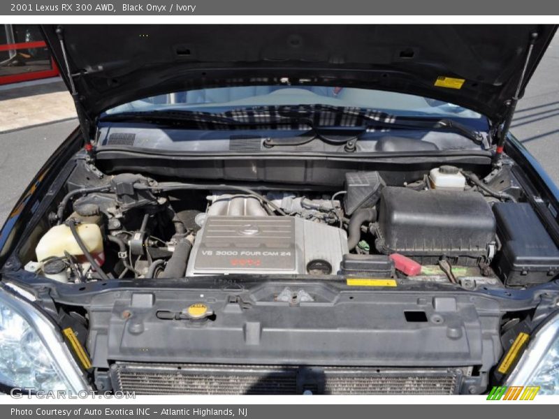 Black Onyx / Ivory 2001 Lexus RX 300 AWD