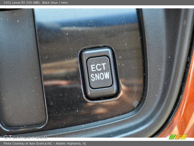 Black Onyx / Ivory 2001 Lexus RX 300 AWD