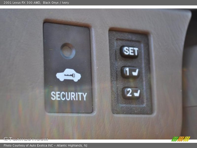 Black Onyx / Ivory 2001 Lexus RX 300 AWD