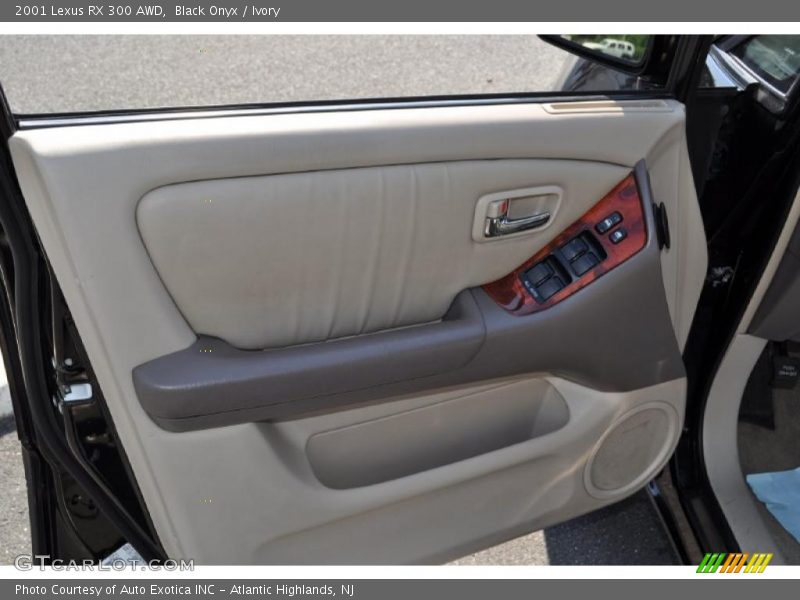 Black Onyx / Ivory 2001 Lexus RX 300 AWD