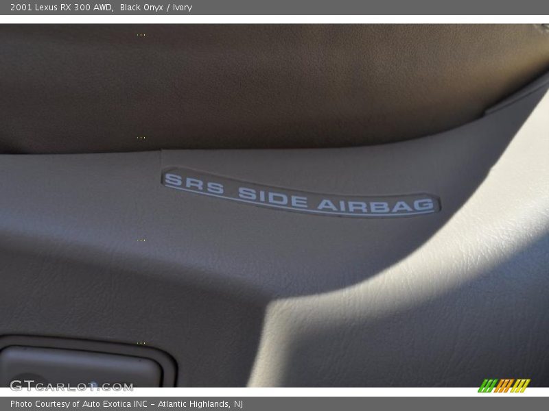 Black Onyx / Ivory 2001 Lexus RX 300 AWD