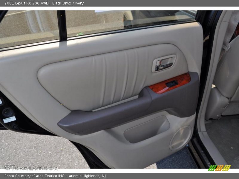 Black Onyx / Ivory 2001 Lexus RX 300 AWD