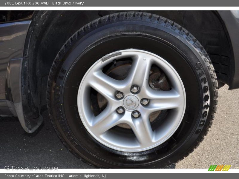 Black Onyx / Ivory 2001 Lexus RX 300 AWD