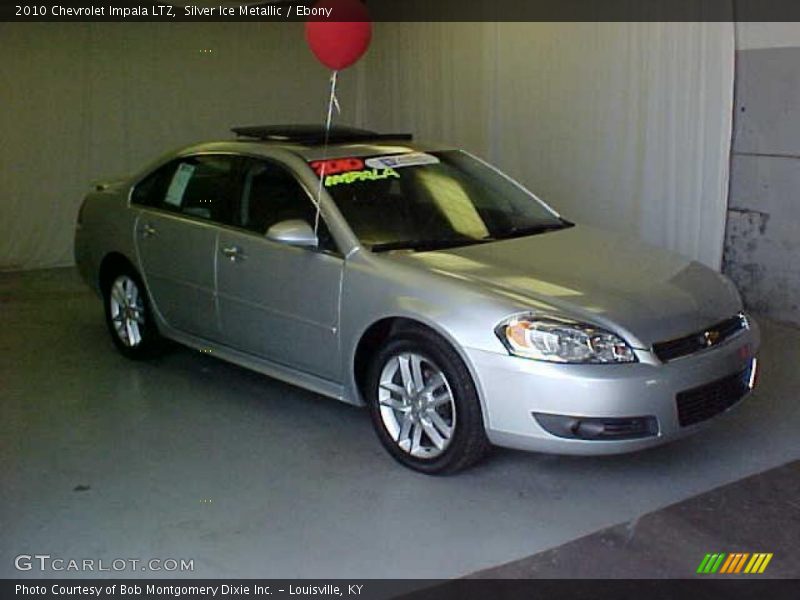Silver Ice Metallic / Ebony 2010 Chevrolet Impala LTZ