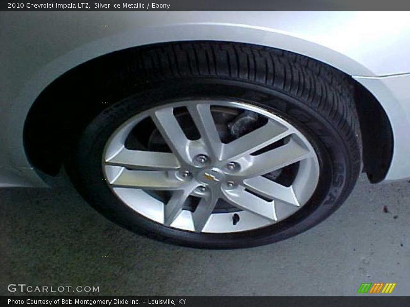Silver Ice Metallic / Ebony 2010 Chevrolet Impala LTZ