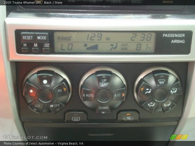 Black / Stone 2005 Toyota 4Runner SR5