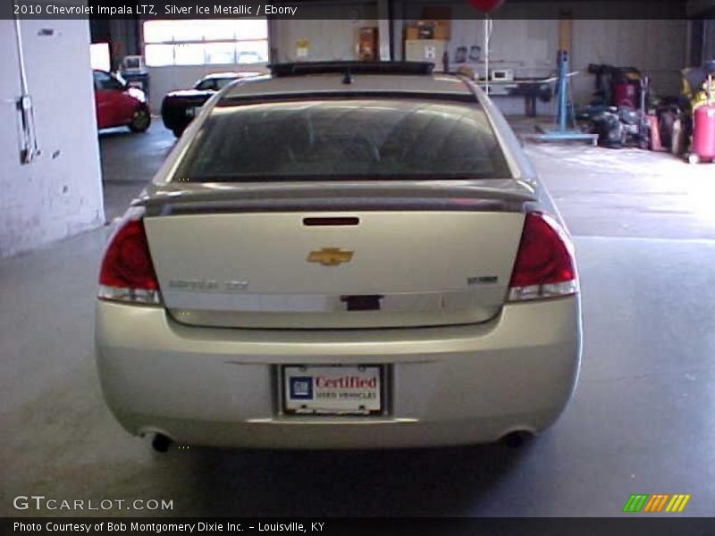 Silver Ice Metallic / Ebony 2010 Chevrolet Impala LTZ