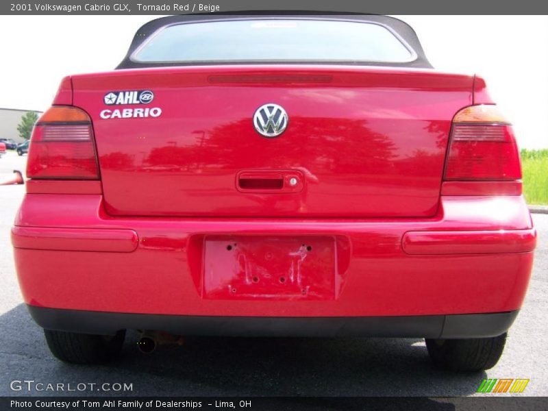 Tornado Red / Beige 2001 Volkswagen Cabrio GLX