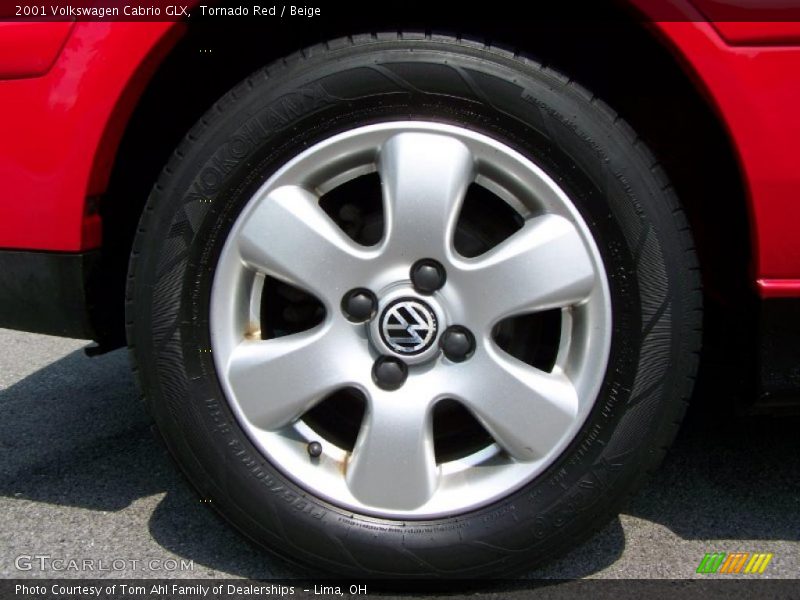 Tornado Red / Beige 2001 Volkswagen Cabrio GLX