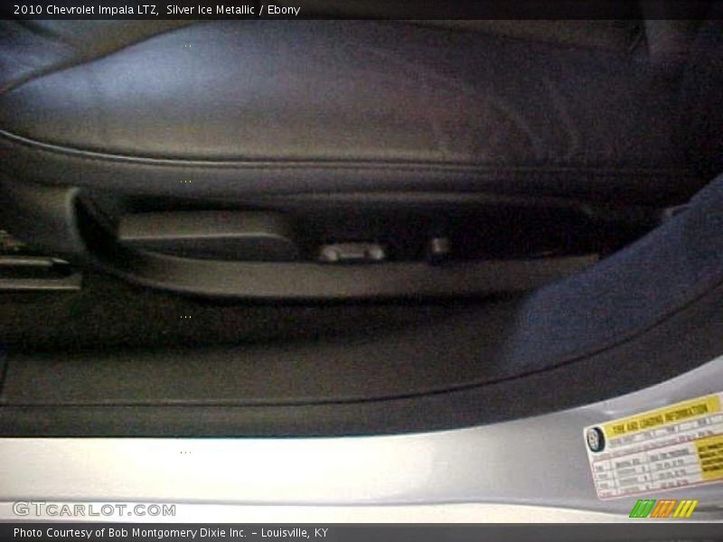 Silver Ice Metallic / Ebony 2010 Chevrolet Impala LTZ