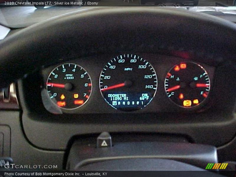 Silver Ice Metallic / Ebony 2010 Chevrolet Impala LTZ