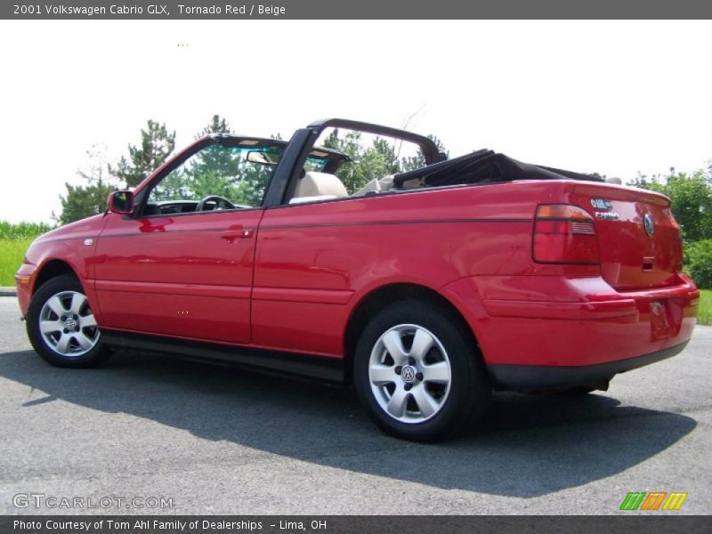 Tornado Red / Beige 2001 Volkswagen Cabrio GLX