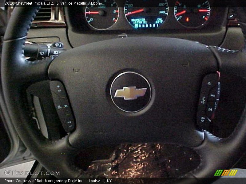 Silver Ice Metallic / Ebony 2010 Chevrolet Impala LTZ