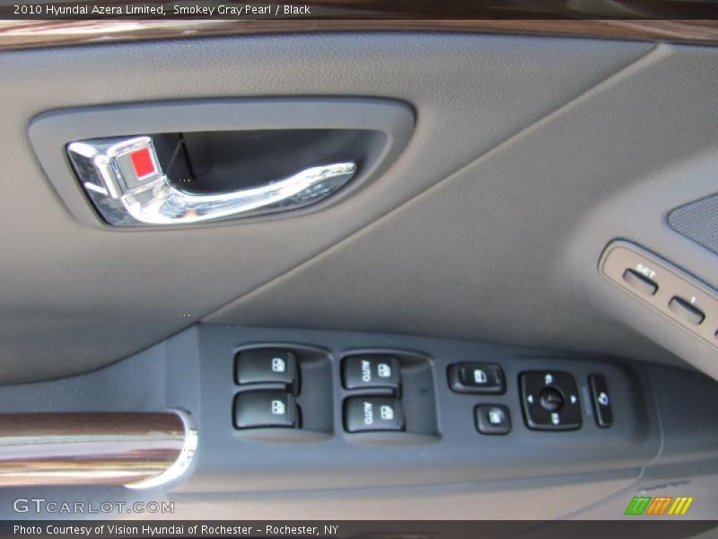 Smokey Gray Pearl / Black 2010 Hyundai Azera Limited