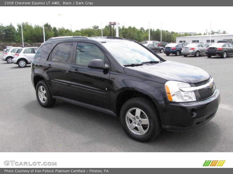 Black / Dark Gray 2008 Chevrolet Equinox LT AWD