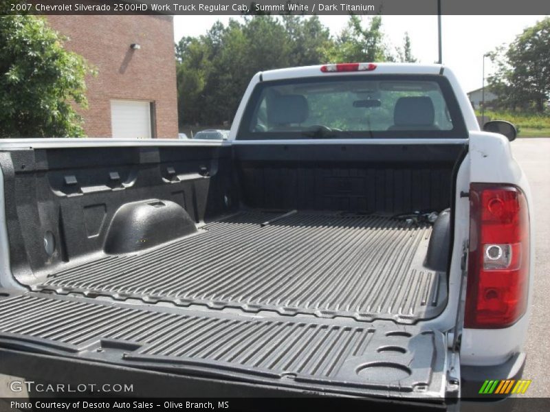 Summit White / Dark Titanium 2007 Chevrolet Silverado 2500HD Work Truck Regular Cab