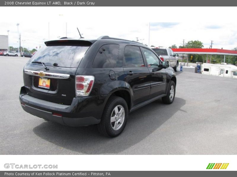 Black / Dark Gray 2008 Chevrolet Equinox LT AWD