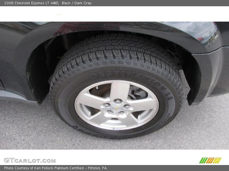 Black / Dark Gray 2008 Chevrolet Equinox LT AWD