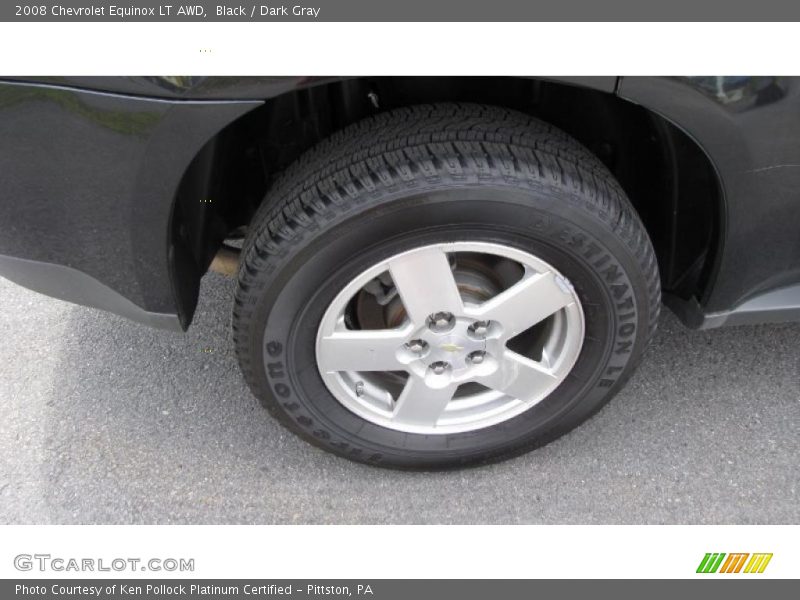 Black / Dark Gray 2008 Chevrolet Equinox LT AWD