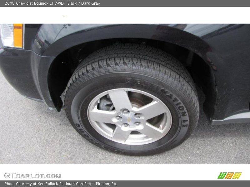 Black / Dark Gray 2008 Chevrolet Equinox LT AWD