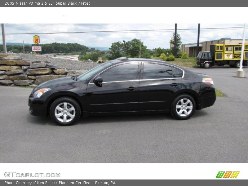 Super Black / Frost 2009 Nissan Altima 2.5 SL