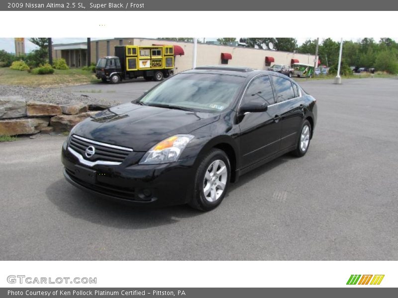Super Black / Frost 2009 Nissan Altima 2.5 SL
