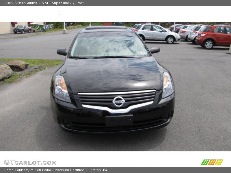Super Black / Frost 2009 Nissan Altima 2.5 SL