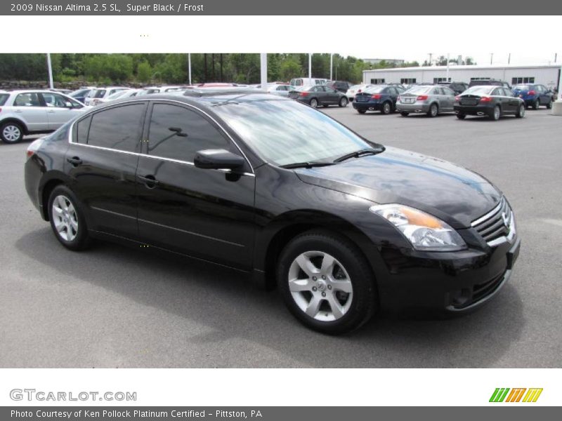 Super Black / Frost 2009 Nissan Altima 2.5 SL