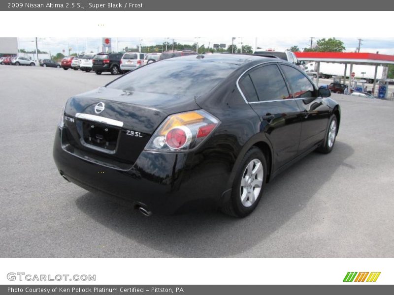 Super Black / Frost 2009 Nissan Altima 2.5 SL