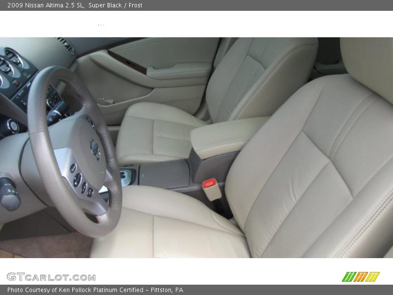 Super Black / Frost 2009 Nissan Altima 2.5 SL