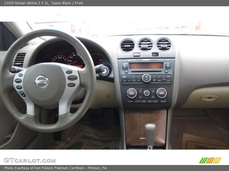 Super Black / Frost 2009 Nissan Altima 2.5 SL